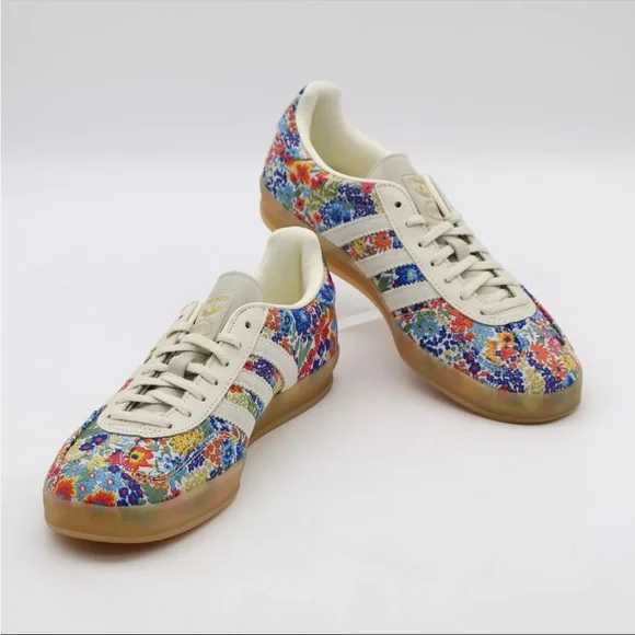 Adidas Gazelle x Liberty London. Women’s 6.5 Men’s 5.5 - Picture 4 of 8